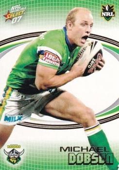 2007 Select NRL Invincible #039 Michael Dobson Front